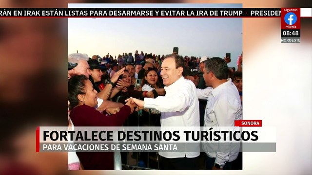 Sonora fortalece destinos turísticos para vacaciones Semana Santa