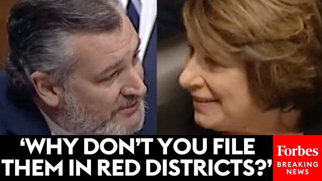 Sparks Fly As Ted Cruz Interrupts Amy Klobuchar As She Defends Injunctions Against Trump Administration