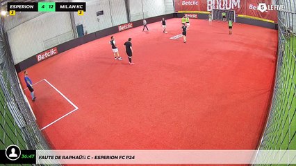 Faute de Raphaël C - Esperion Fc P24