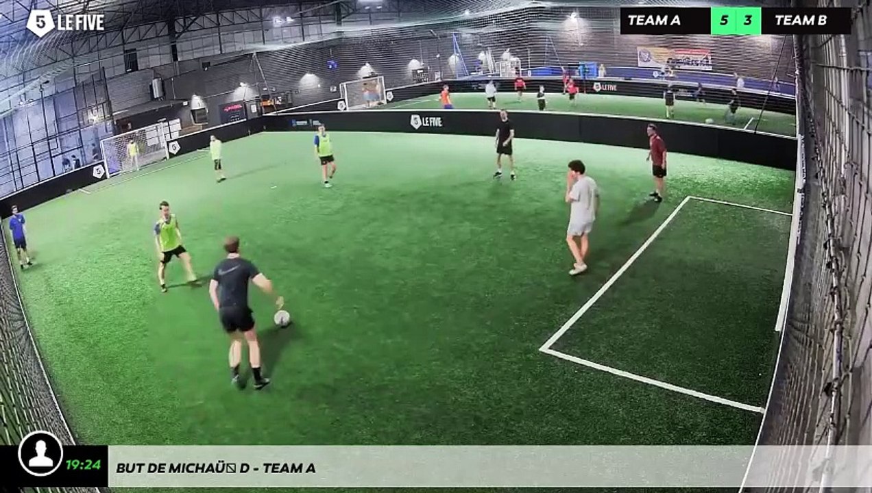 But de Michaël D - Team A