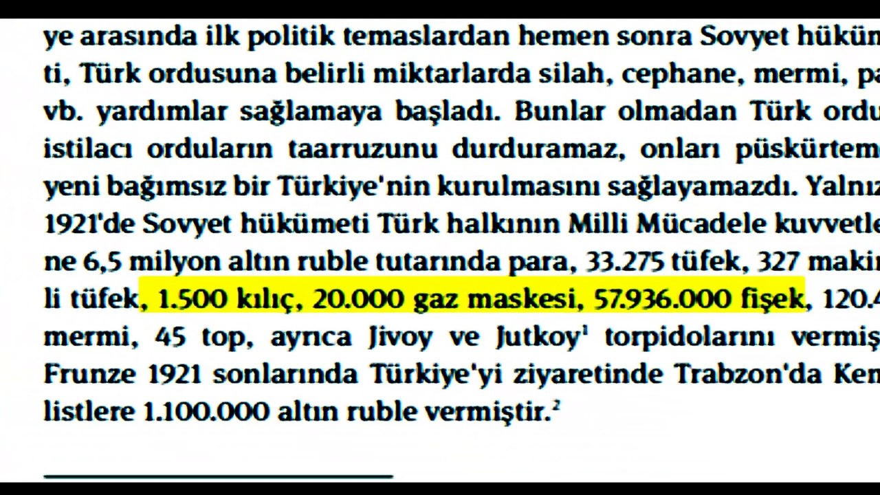 ATATÜRK RUSLARLA GİZLİCE ANLAŞTI MI_ HALİFELİĞİN KALDIRILMASINDA RUS ETKİSİ _ SİLAH YARDIMI BELGESİ