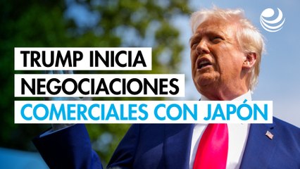 Trump inicia negociaciones comerciales con Japón y promete que serán "duras, pero justas"
