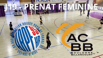 Le résumé du match de la PreNat face à Roissy