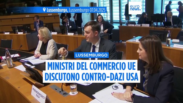 Lussemburgo: ministri del Commercio Ue vicini ad accordo per contro-dazi Usa