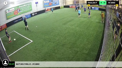 But de Cyril R - Fc Bro