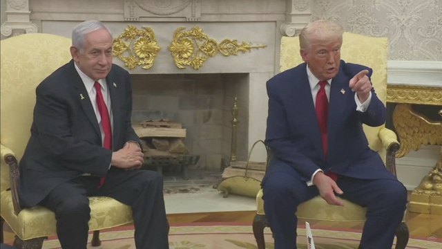 Trump drops Iran talks bombshell during Oval Office meeting with Netanyahu