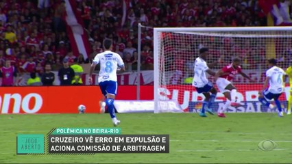 Debate Jogo Aberto: Expulsão de Jonathan Jesus em  Inter x Cruzeiro  foi justa?
