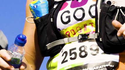 Josh Spindler's video of runners 'hitting the wall' at Brighton Marathon