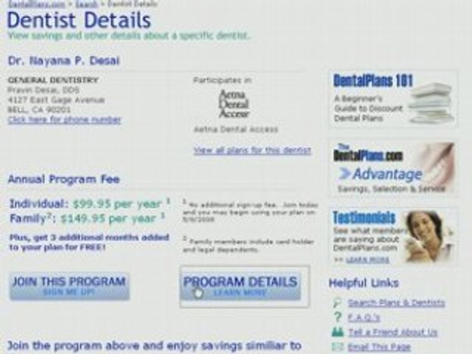 Finding Dental Access Plan