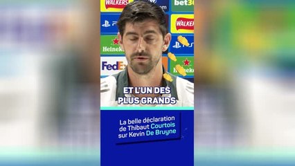 Real Madrid - Pour Courtois, De Bruyne est "l'un des plus grands de la Premier League"