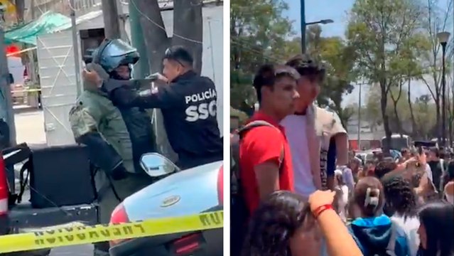 UNAM: desalojan Prepa 5 por amenaza de bomba, llega el escuadrón anti explosivos