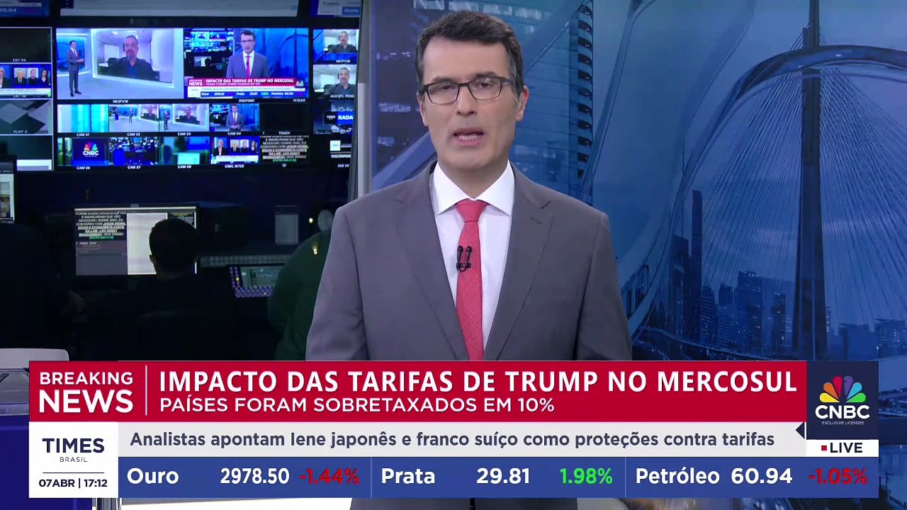 Tarifas de Trump impactam Brasil e Mercosul: economista analisa riscos e negociações no mercado