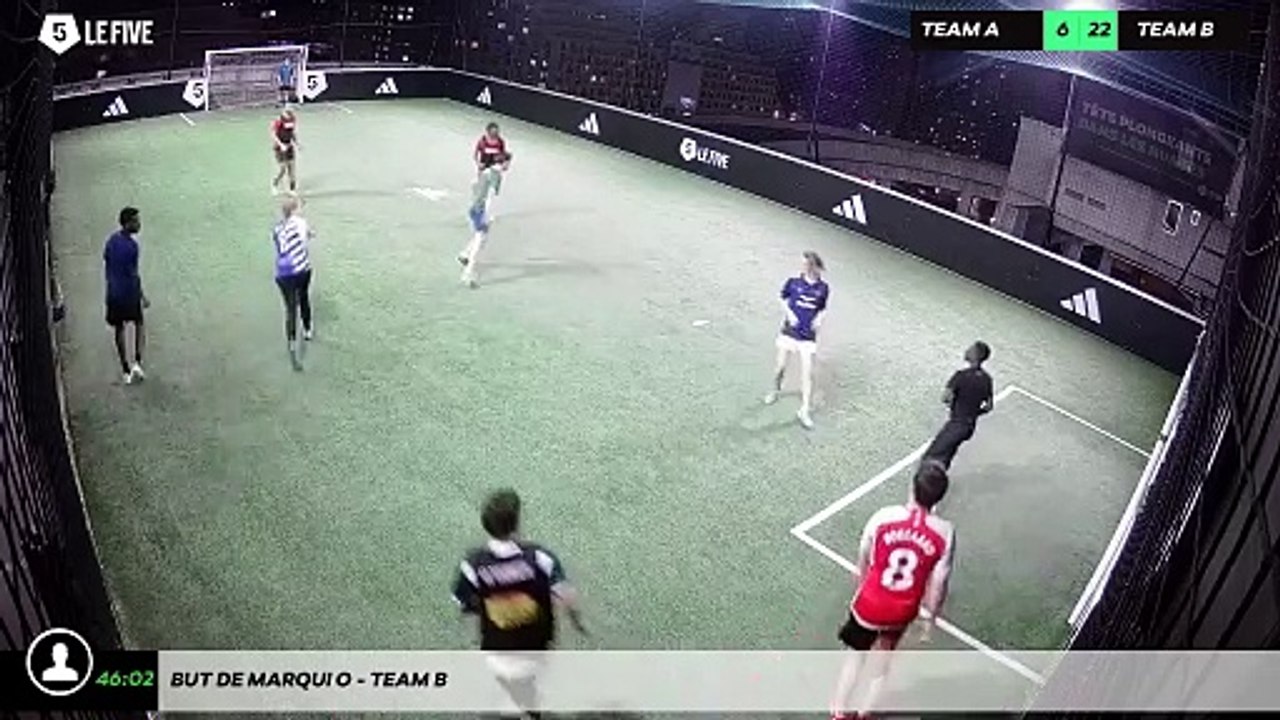 But de Marqui O - Team B
