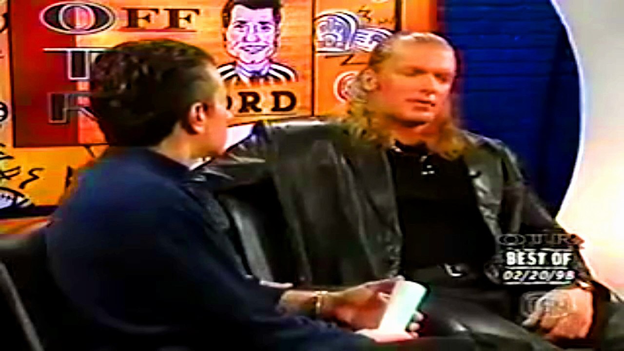 Triple H's Off the record interview. February, 1998 HD.