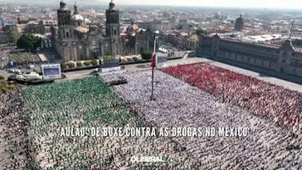 ‘Aulão’ de boxe contra as drogas no México