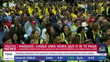 Mesmo Trump falando o que quer falar, o Brasil está seguro, reforça Lula durante discurso
