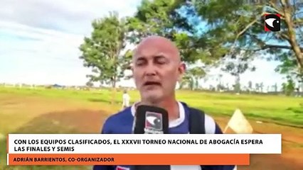 Con los equipos clasificados, el XXXVII Torneo Nacional de Abogacía espera las finales y semis