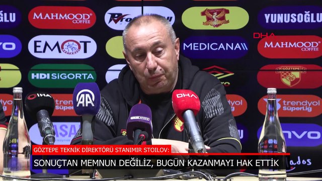 Stanimir Stoilov: Sonuçtan memnun değiliz, kazanmayı hak ettik
