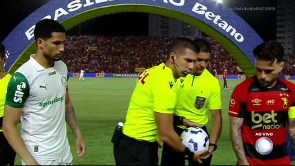 Sport x Palmeiras (Campeonato Brasileiro 2025 2ª rodada) 1° tempo