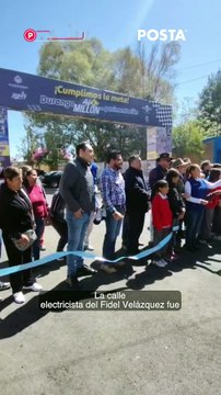 Pavimentación fraccionamiento Fidel Velazquez de Durango