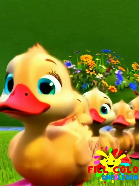 "5 Ducks VANISHED! 😱 | Toddler Rescue Song (Sing-Along!) #shorts"