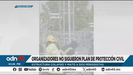 Lo que se sabe del festival musical en Parque Bicentenario donde murieron dos fotógrafos