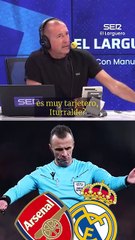 Arbitro Arsenal - Real Madrid