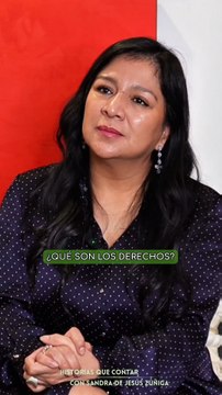 ¿Qué son los derechos humanos para Sandra de Jesús Zúñiga? #shorts #derechos #reels #politics #dailymotion
