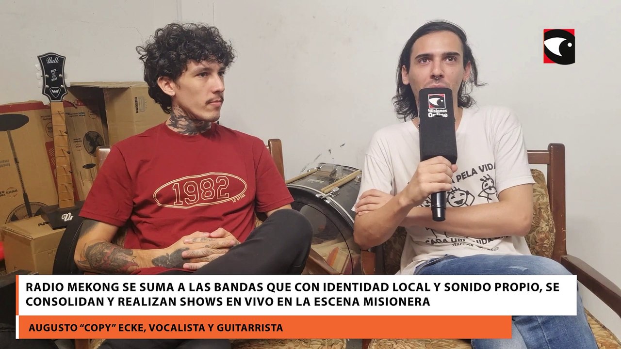 Radio Mekong se suma a las bandas que con identidad local y sonido propio, se consolidan y realizan shows en vivo en la escena misionera