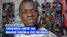 Heróis Reais: Criando uma comunidade artística na favela