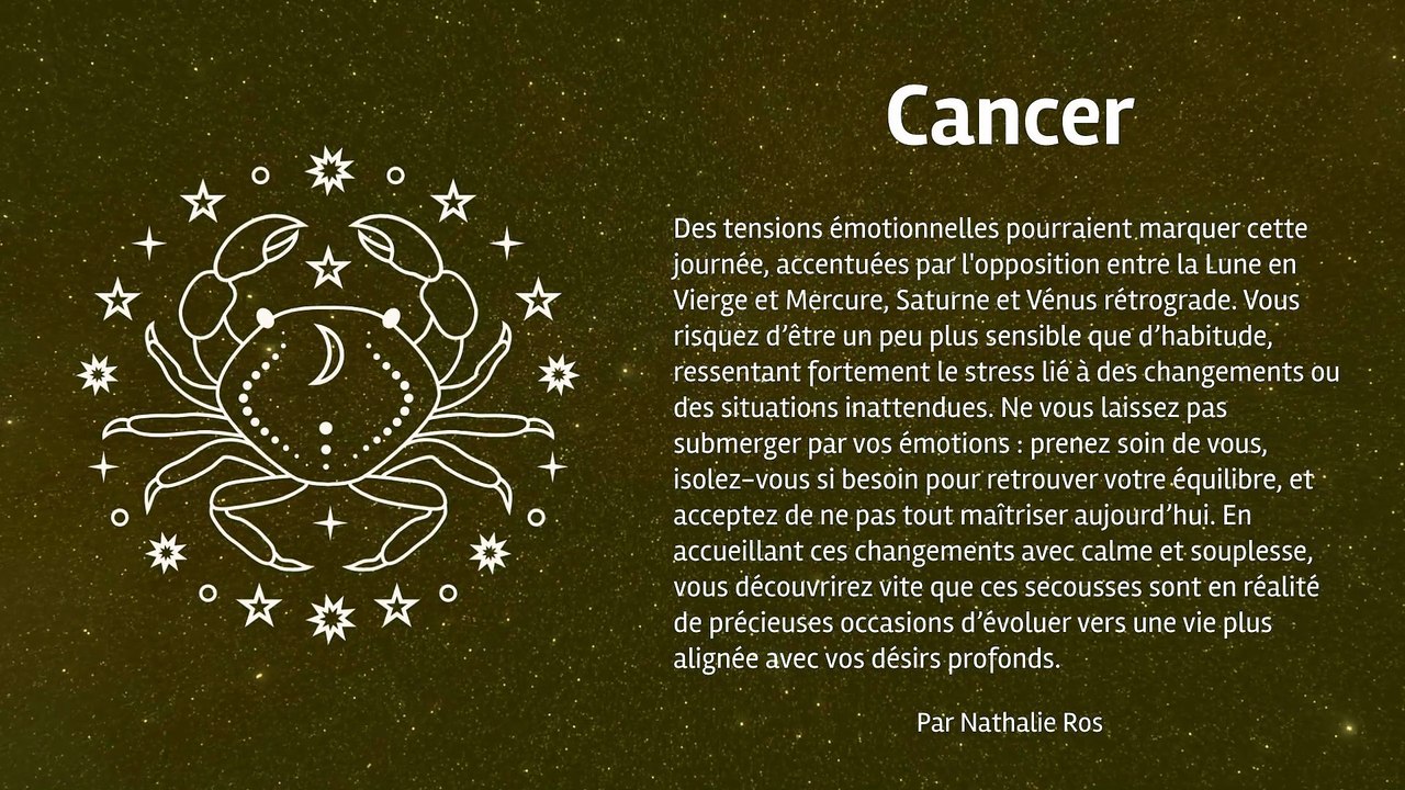 Horoscope quotidien du jeudi 10 avril 2025