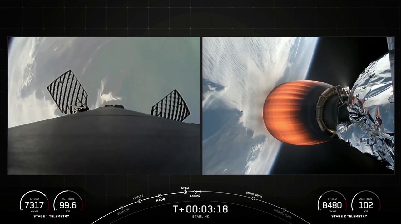 Blastoff! SpaceX launches 27 Starlink satellites on booster's first flight, nails landing