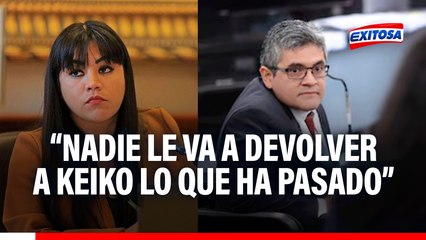 Vivian Olivos tras suspensión de Domingo Pérez: "Nadie le va a devolver a Keiko lo que ha pasado"