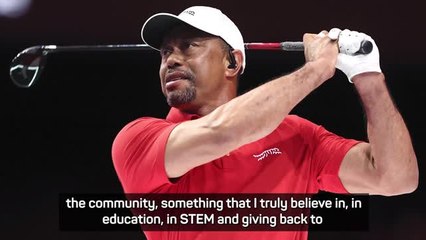 Tiger 'honoured' to open educational centre and design par three Augusta course