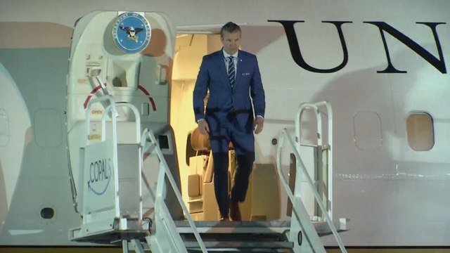 Pete Hegseth, secretario de Defensa de EEUU llega a Panamá