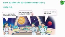 Toán lớp 4 - Bài 14 So sánh các số có nhiều chữ số || DINOTECH