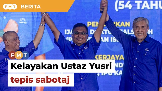 PRK Ayer Kuning- Kelayakan Ustaz Yusri tepis sabotaj dalaman BN, kata penganalisis