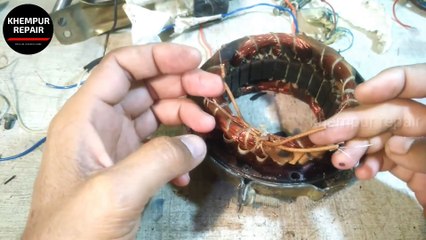 Purani cooler motor coil connection | cooler motor connection | cooler motor wiring