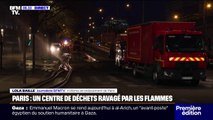 Incendie dans un centre de tri à Paris: le feu est désormais circonscrit