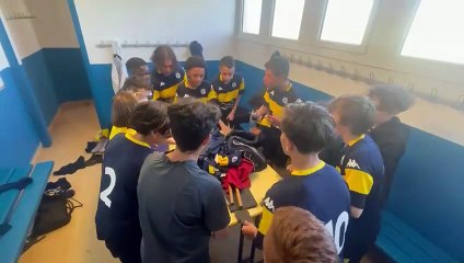 La victoire pour les U 14 B de CHAMPAGNE