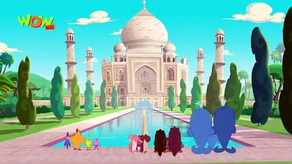 Eena Meena Deeka S03E15 _ Taj Mahal _ Ding Dong Bell  _ Hindi episodes _ WowKidz(360P)
