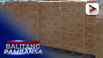 DSWD, tiniyak na handa itong magpadala ng food packs at iba pang tulong sa mga pamilyang...