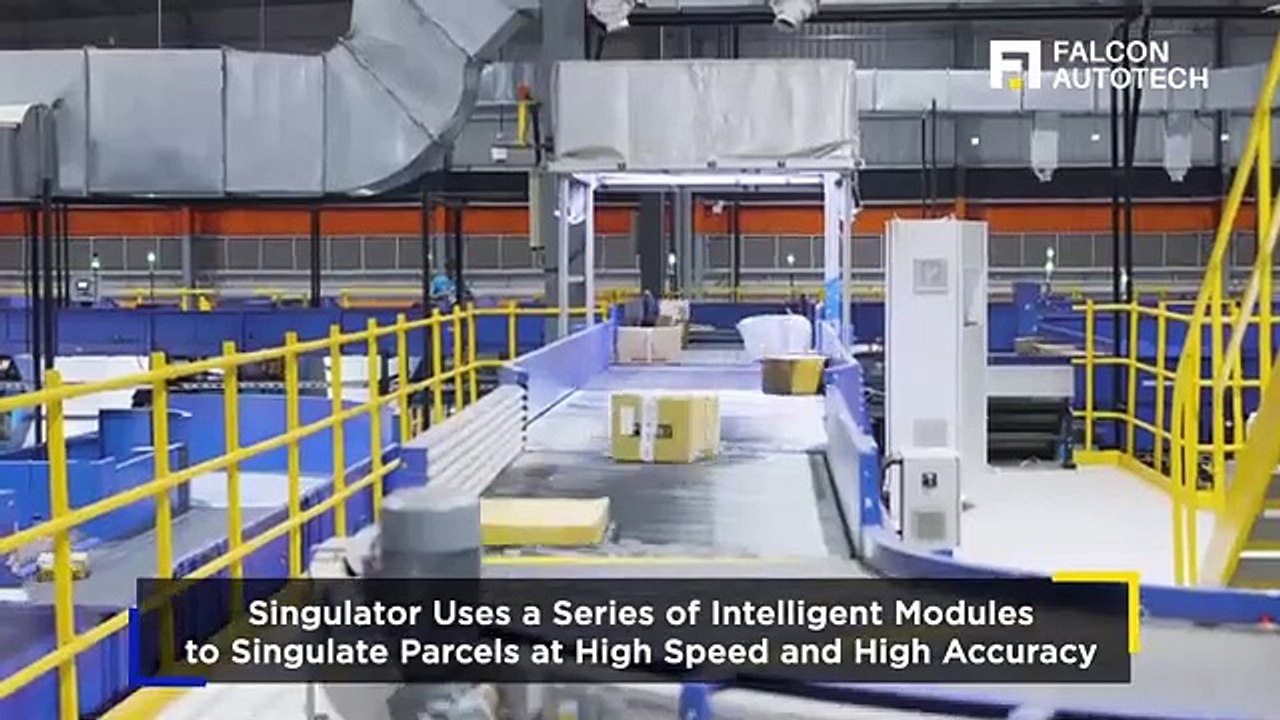 Falcon's Parcel Singulator Technology