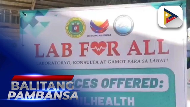 First Lady Liza Araneta-Marcos, pinangunahan ang paglulunsad ng LAB for All Caravan sa Teresa, Rizal