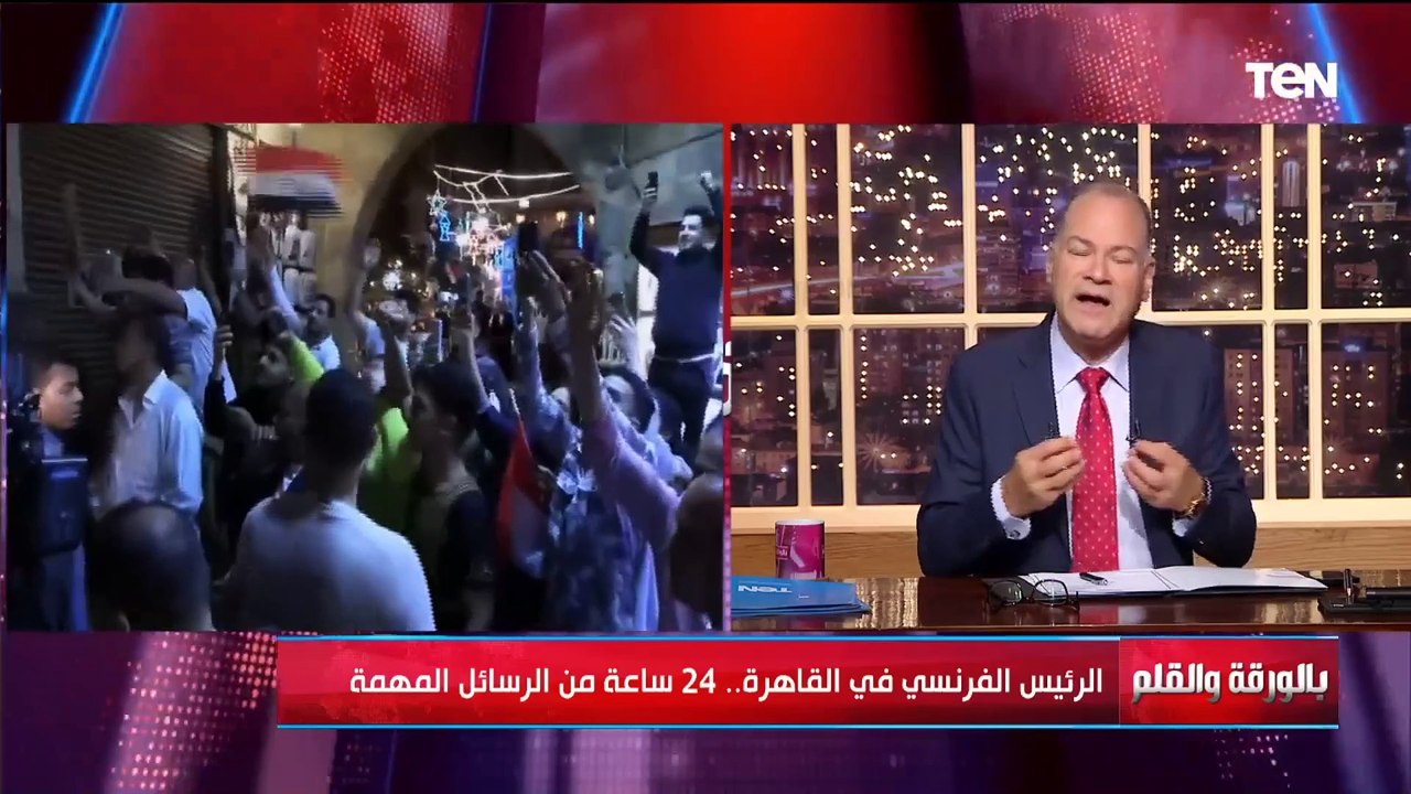 الديهي يهدي صورة للكارهين والحاقدين على مصر في وسط إقليم مشتعل "مصر الدولة الآمنة الوحيدة"