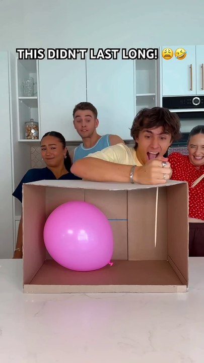 DON’T POP THE BALLOON CHALLENGE!