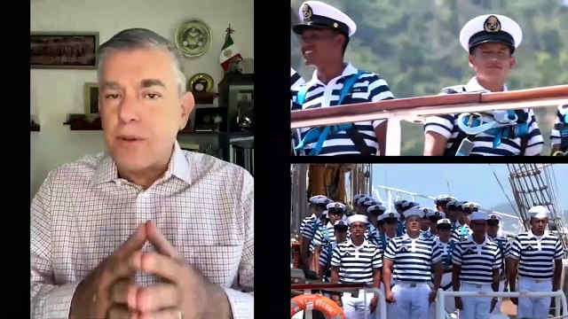 Zarpa el Buque Escuela Cuauhtémoc en el Puerto de Acapulco | Cadena de Mando