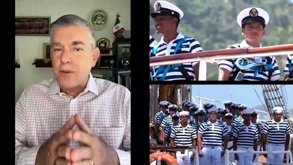 Zarpa el Buque Escuela Cuauhtémoc en el Puerto de Acapulco | Cadena de Mando