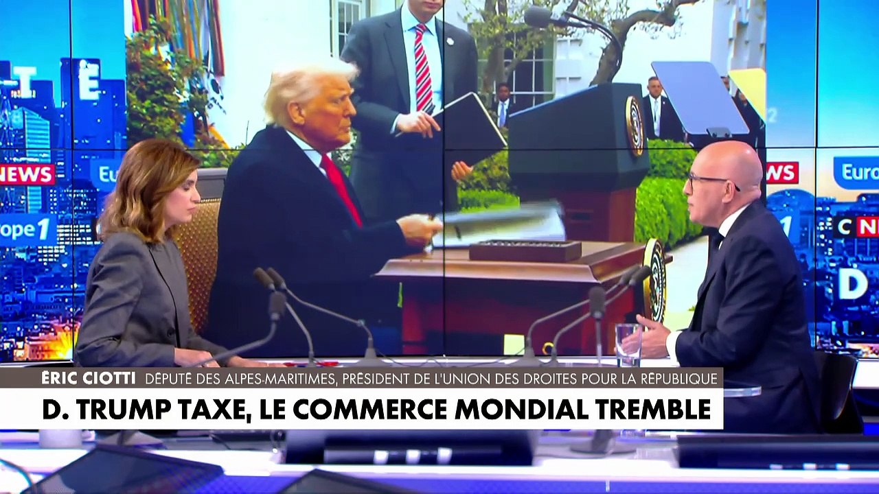 Eric Ciotti : «Je soutiens Donald Trump contre le wokisme, l'immigration de masse et pour la paix au Proche-Orient»