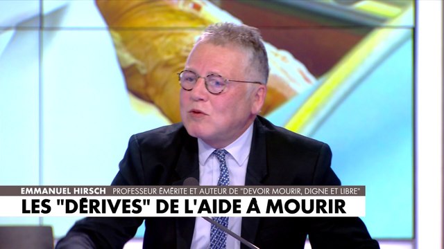 Emmanuel Hirsch sur les dérives de la loi sur l'aide à mourir